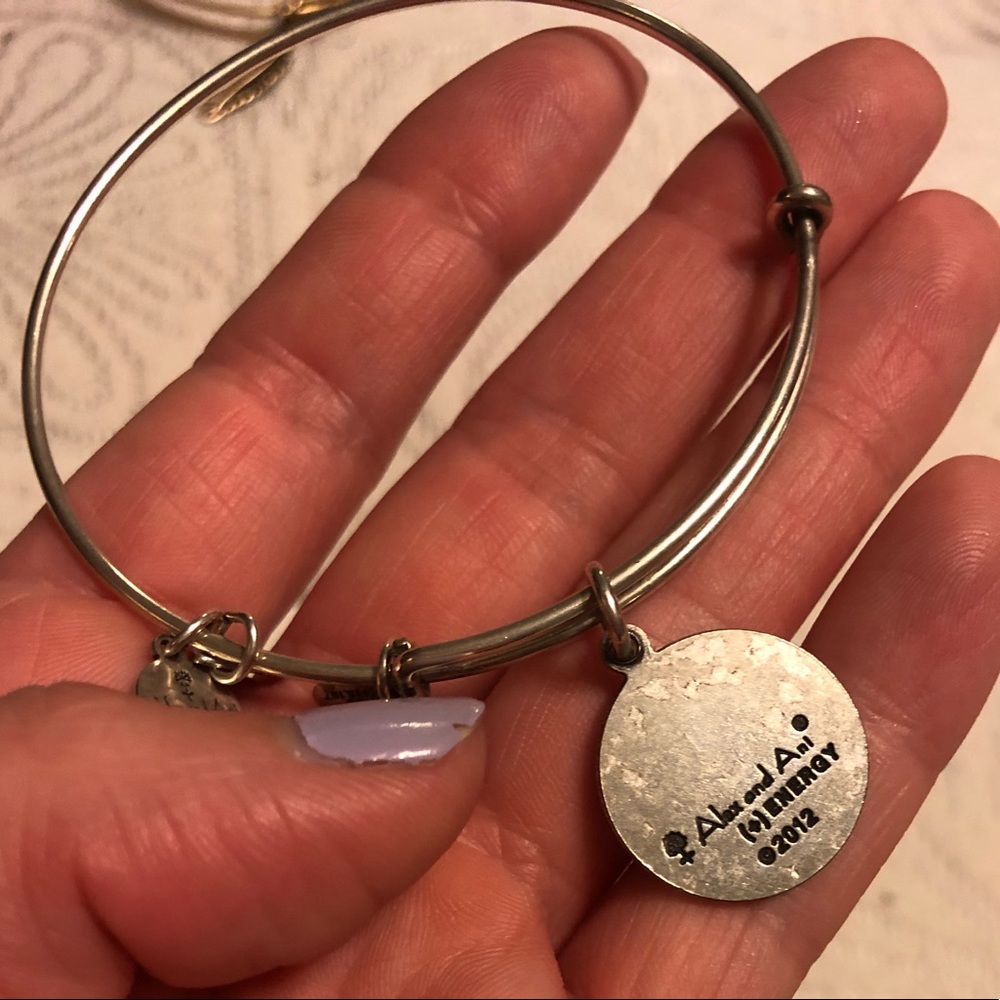 Alex and ani lotus flower charm bangle bracelet - Picture 4 of 4